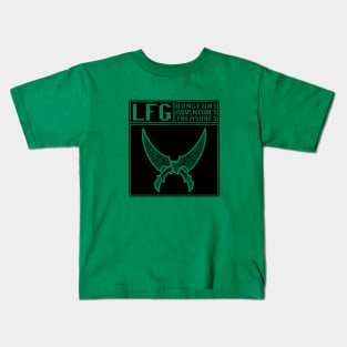 LFG Looking For Group Rogue Daggers Backstab Dungeon Tabletop RPG TTRPG Kids T-Shirt